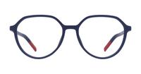 Matte Blue Tommy Jeans TJ0011 Round Glasses - Front