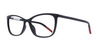 Black Tommy Jeans TJ0020 Cat-eye Glasses - Angle