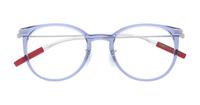 Blue Tommy Jeans TJ0051 Square Glasses - Flat-lay