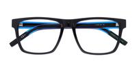 Black Tommy Jeans TJ0058 Rectangle Glasses - Flat-lay