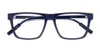 Blue Tommy Jeans TJ0058 Rectangle Glasses - Flat-lay