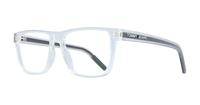 Crystal Tommy Jeans TJ0058 Rectangle Glasses - Angle