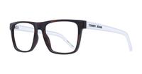 Havana Tommy Jeans TJ0058 Rectangle Glasses - Angle