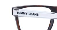 Havana Tommy Jeans TJ0058 Rectangle Glasses - Detail