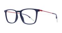 Blue/Red Tommy Jeans TJ0061 Rectangle Glasses - Angle
