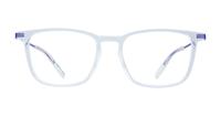 Crystal Blue Tommy Jeans TJ0061 Rectangle Glasses - Front