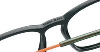 Green/Orange Tommy Jeans TJ0061 Rectangle Glasses - Detail