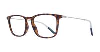Havana Tommy Jeans TJ0061 Rectangle Glasses - Angle