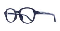 Blue Tommy Jeans TJ0069/F Rectangle Glasses - Angle