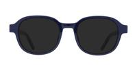Blue Tommy Jeans TJ0069/F Rectangle Glasses - Sun