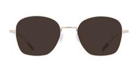 Gold Tommy Jeans TJ0072/F Rectangle Glasses - Sun