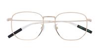 Gold Tommy Jeans TJ0076 Square Glasses - Flat-lay