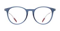 Blue Tommy Jeans TJ0078 Oval Glasses - Front