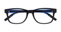 Black Tommy Jeans TJ0079 Rectangle Glasses - Flat-lay