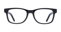 Black Tommy Jeans TJ0079 Rectangle Glasses - Front