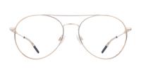Gold Blue Tommy Jeans TJ0088 Oval Glasses - Front