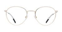 Gold Tommy Jeans TJ0089 -51 Oval Glasses - Front