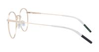Gold Tommy Jeans TJ0089 -51 Oval Glasses - Side