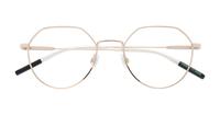 Gold Tommy Jeans TJ0090 Square Glasses - Flat-lay