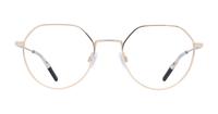 Gold Tommy Jeans TJ0090 Square Glasses - Front