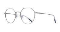 Matte Ruthenium Tommy Jeans TJ0090 Square Glasses - Angle