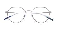 Matte Ruthenium Tommy Jeans TJ0090 Square Glasses - Flat-lay