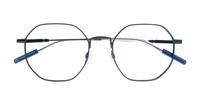 Blue Tommy Jeans TJ0096 Rectangle Glasses - Flat-lay