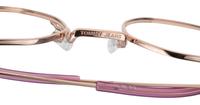 Gold Copper Tommy Jeans TJ0096 Rectangle Glasses - Detail